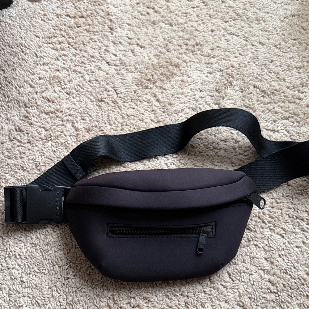 Dagne Dover Black Belt Bag